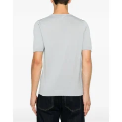 Camiseta de Seda Josh de Tejido Fino