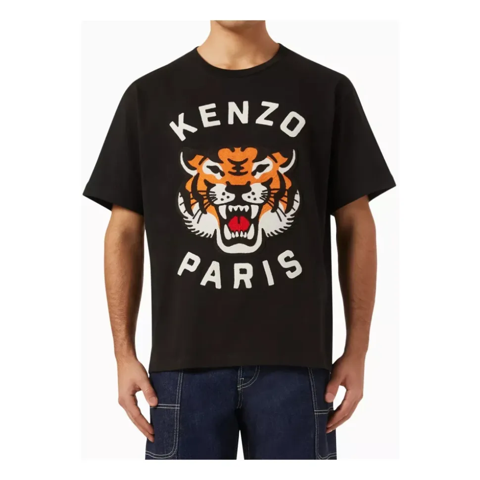 Camiseta Estampada Lucky Tiger