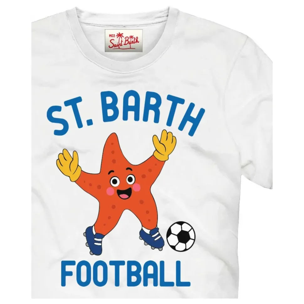 Camiseta gráfica de cuello redondo