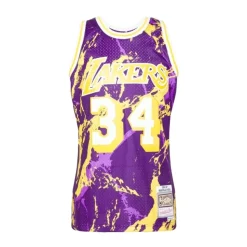 Camiseta Lakers Doodle Swingman Blanca