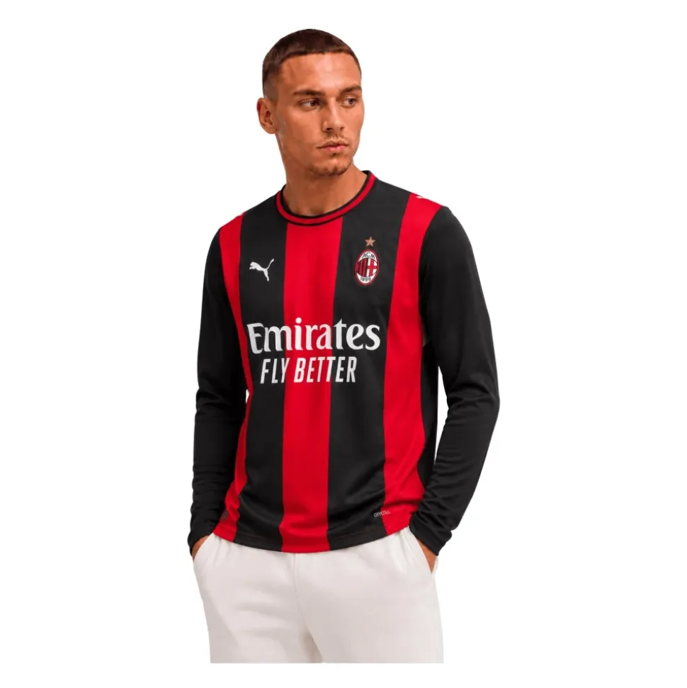 Camiseta Local AC Milan 26/27 Manga Larga