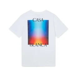 Camiseta Logo Casa Gradient Blanca