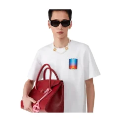 Camiseta Logo Casa Gradient Blanca