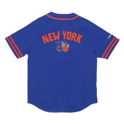Camiseta NBA Vintage Logo Button Front