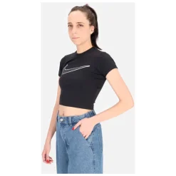 Camiseta Nike Cropped Swoosh