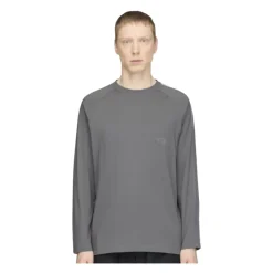 Camiseta Oversize de Manga Larga con Rayas Degradadas