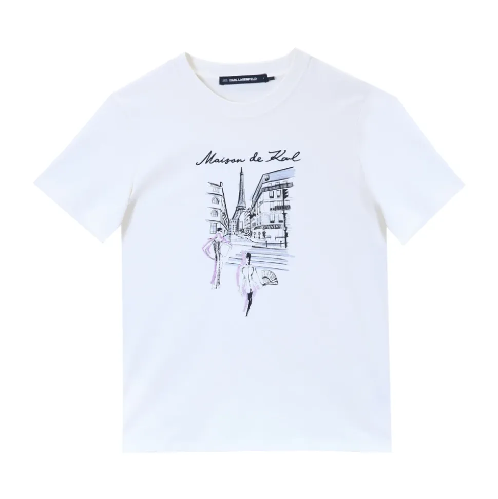 Camiseta Paris Sketch Street