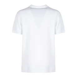 Camiseta Polo Double Smile Blanca