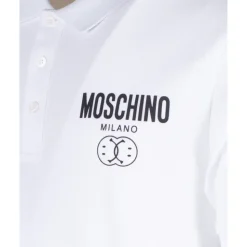 Camiseta Polo Double Smile Blanca