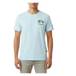 Camiseta Portofino de Algodón con Estampado Frontal