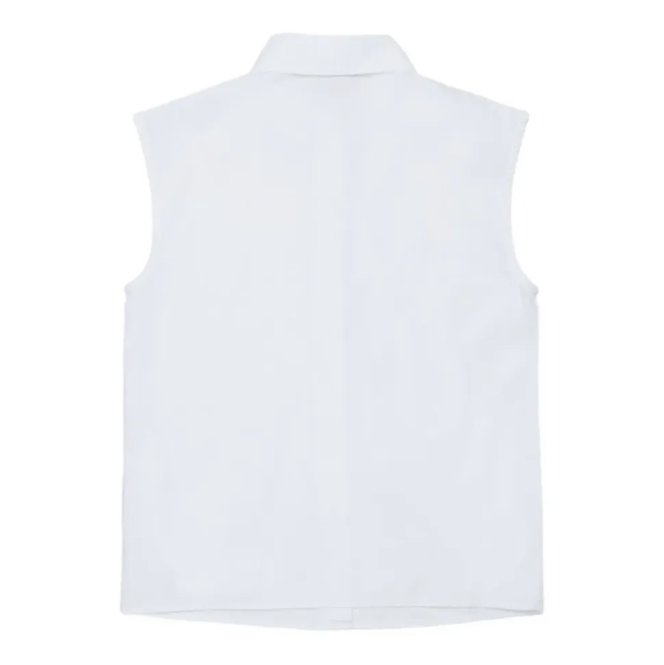 Camiseta sin Mangas con Adornos