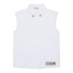 Camiseta sin Mangas con Adornos