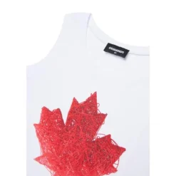Camiseta sin Mangas de Cuello Redondo
