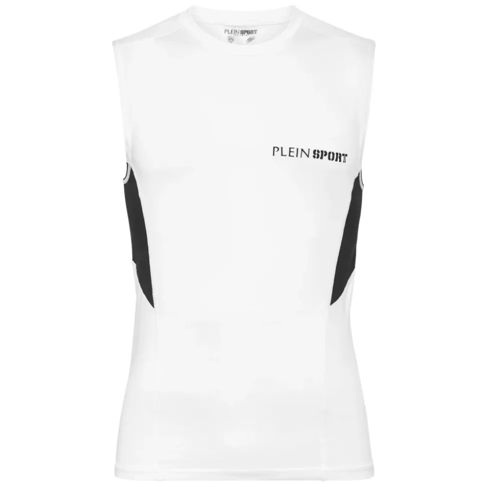 Camiseta sin mangas de punto técnico