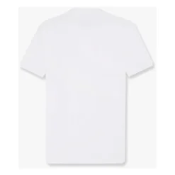 Camisetas y Polos Blancos con Logo Patch