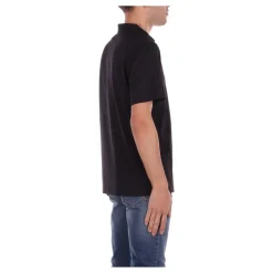 Camisetas y Polos Negros Logo