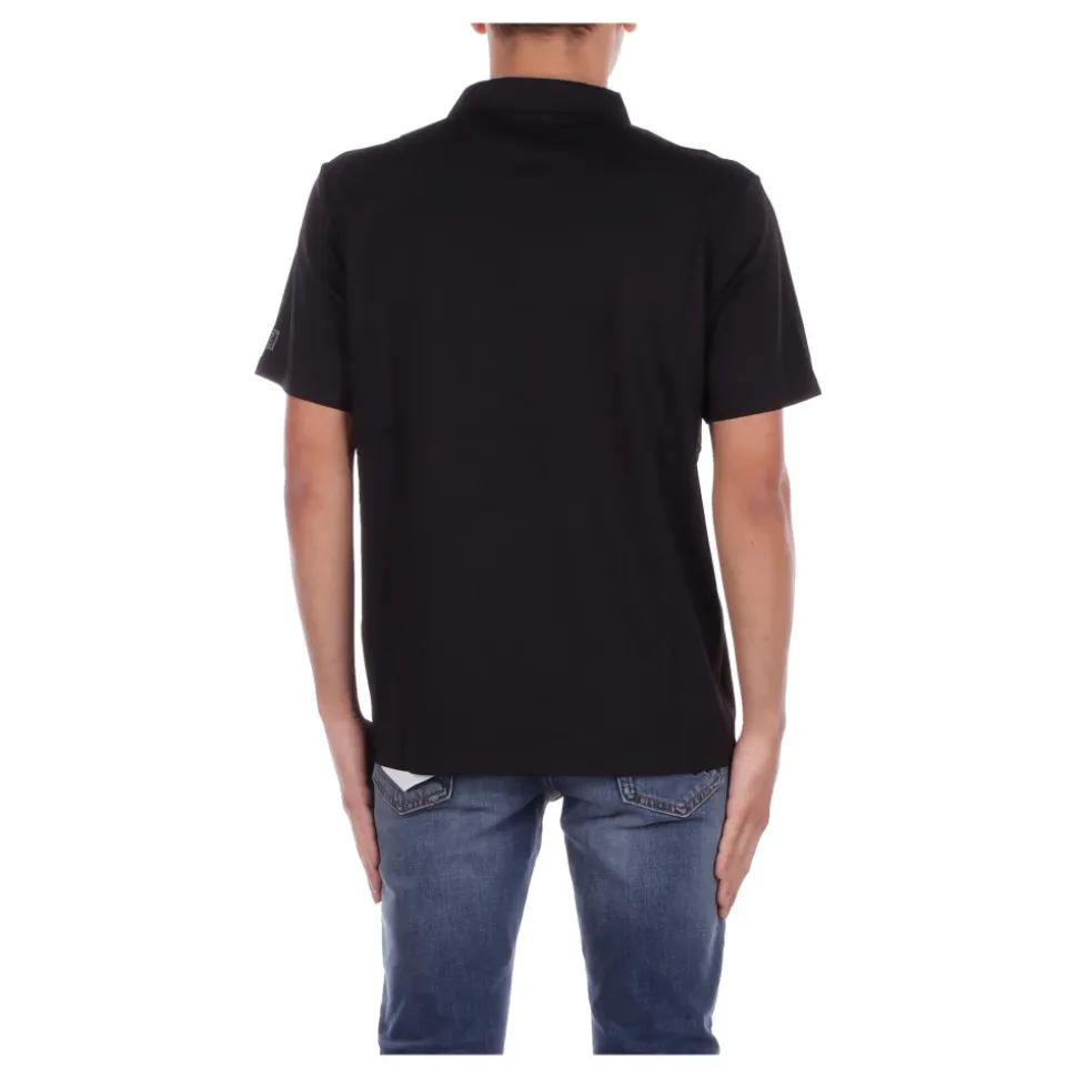 Camisetas y Polos Negros Logo