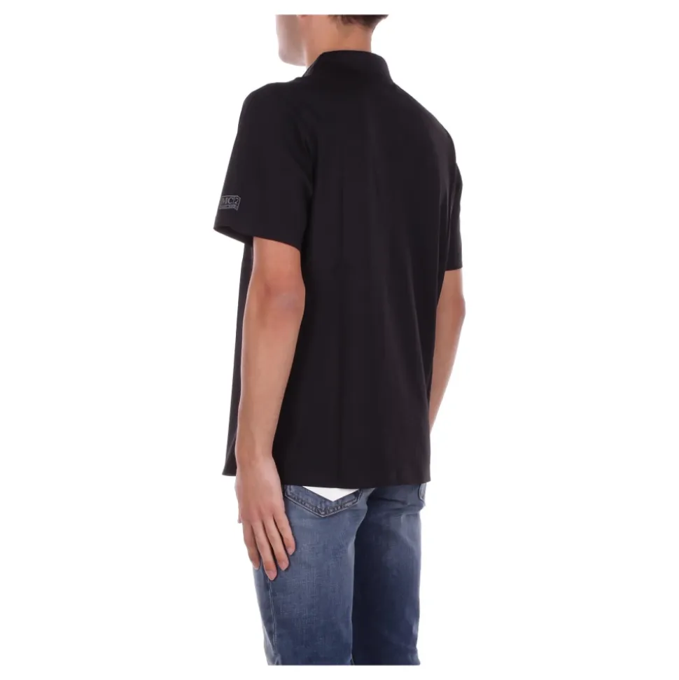 Camisetas y Polos Negros Logo