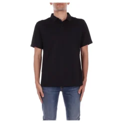 Camisetas y Polos Negros Logo