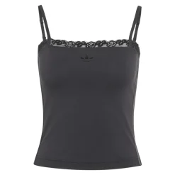 Camisola con Ribete de Encaje