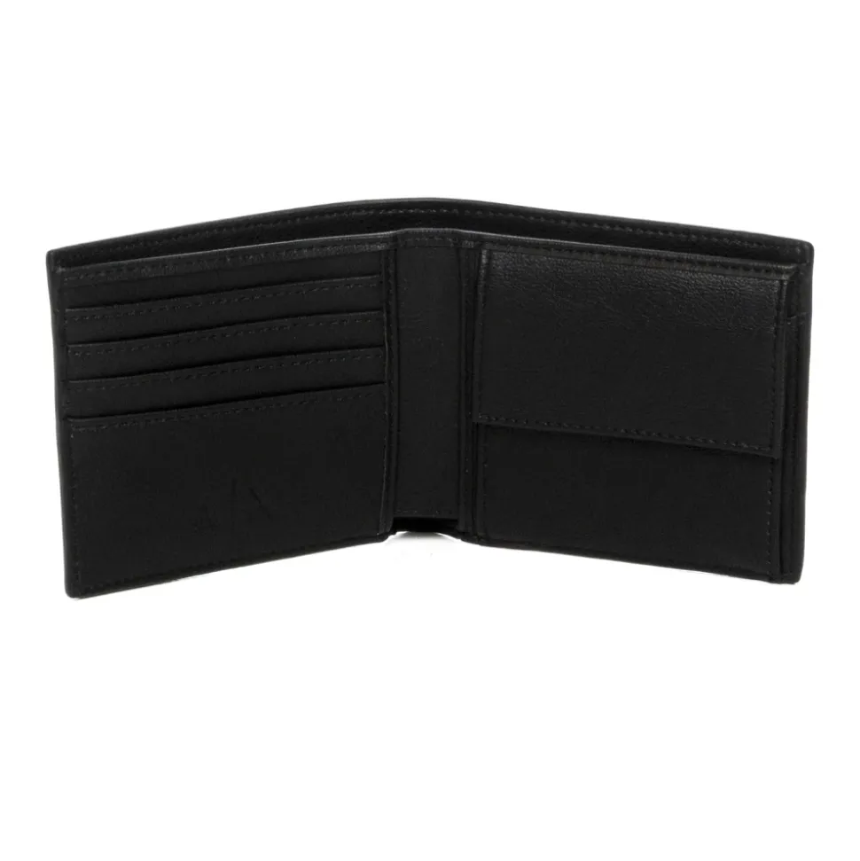 Cartera Bifold con Compartimento para Monedas