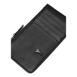 Cartera de Cuero Negra Accesorio Elegante