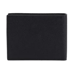 Cartera de Cuero Negro Accesorios Elegantes