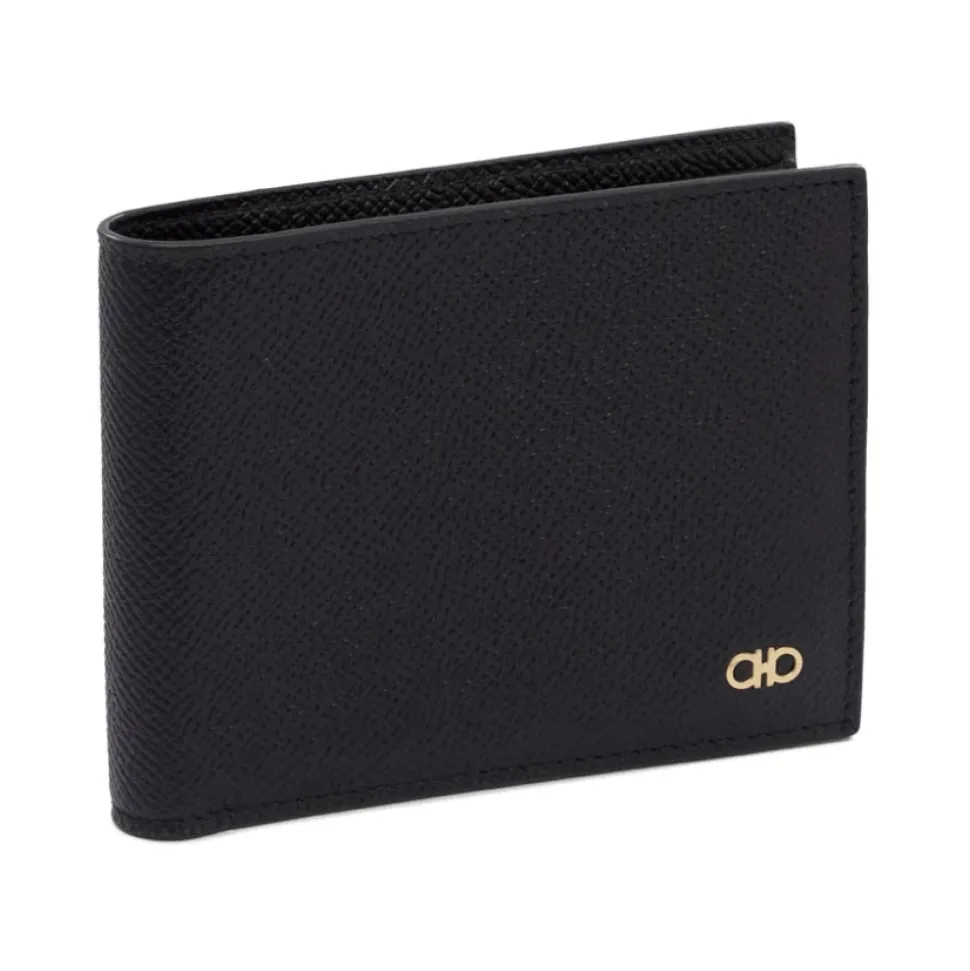 Cartera de Cuero Negro Accesorios Elegantes