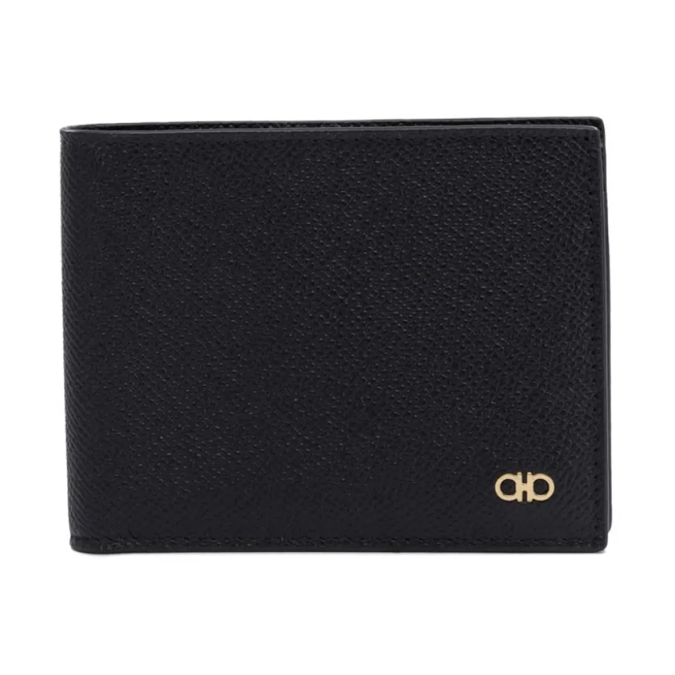 Cartera de Cuero Negro Accesorios Elegantes