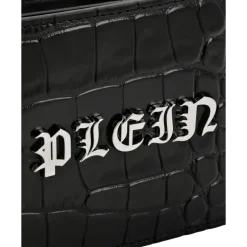 Cartera Francesa de Piel Estampada Crocco Gothic Plein