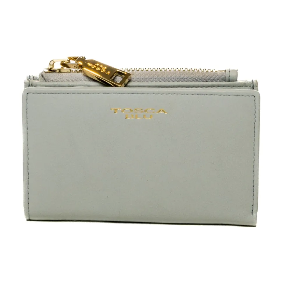 Cartera Pequeña con Compartimento para Monedas con Cremallera
