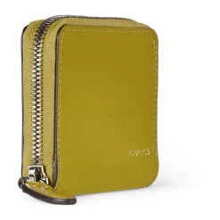 Cartera Pequeña con Cremallera y Bloques de Color