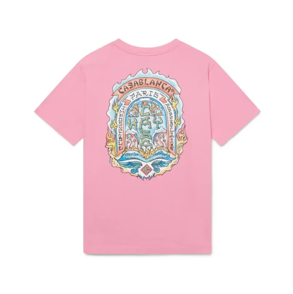 Casa Way Skate Camiseta de Manga Corta