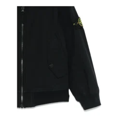 Cazadora Bomber con Cuello Alto
