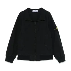 Cazadora Bomber con Cuello Alto