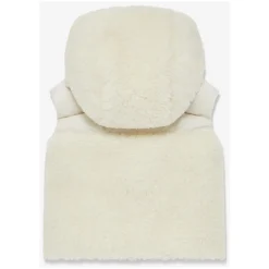 Chaleco de Plumón Marfil para Niñas