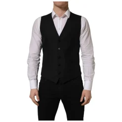 Chaleco de Traje de Un Solo Botón