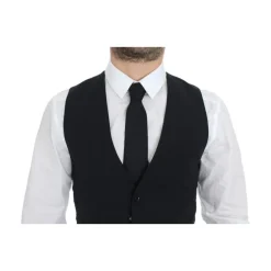 Chaleco Formal de Lana Azul