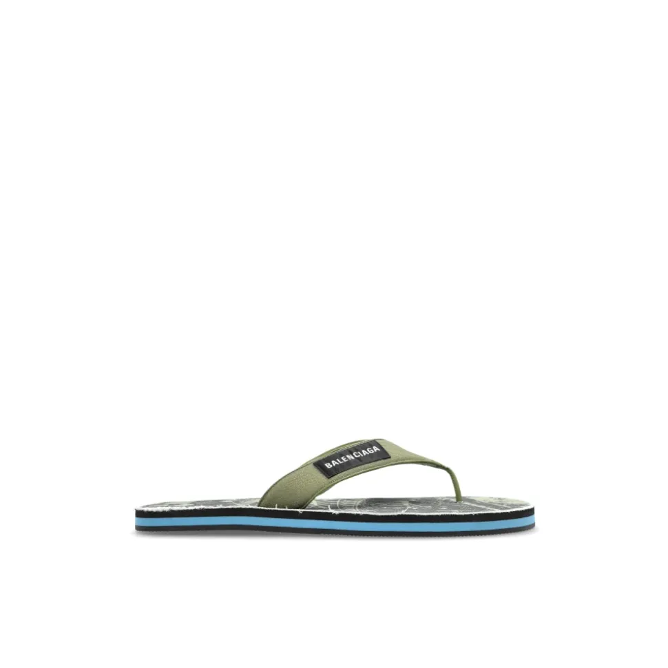 Chanclas con logo