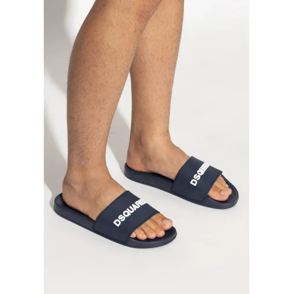 Chanclas con logo