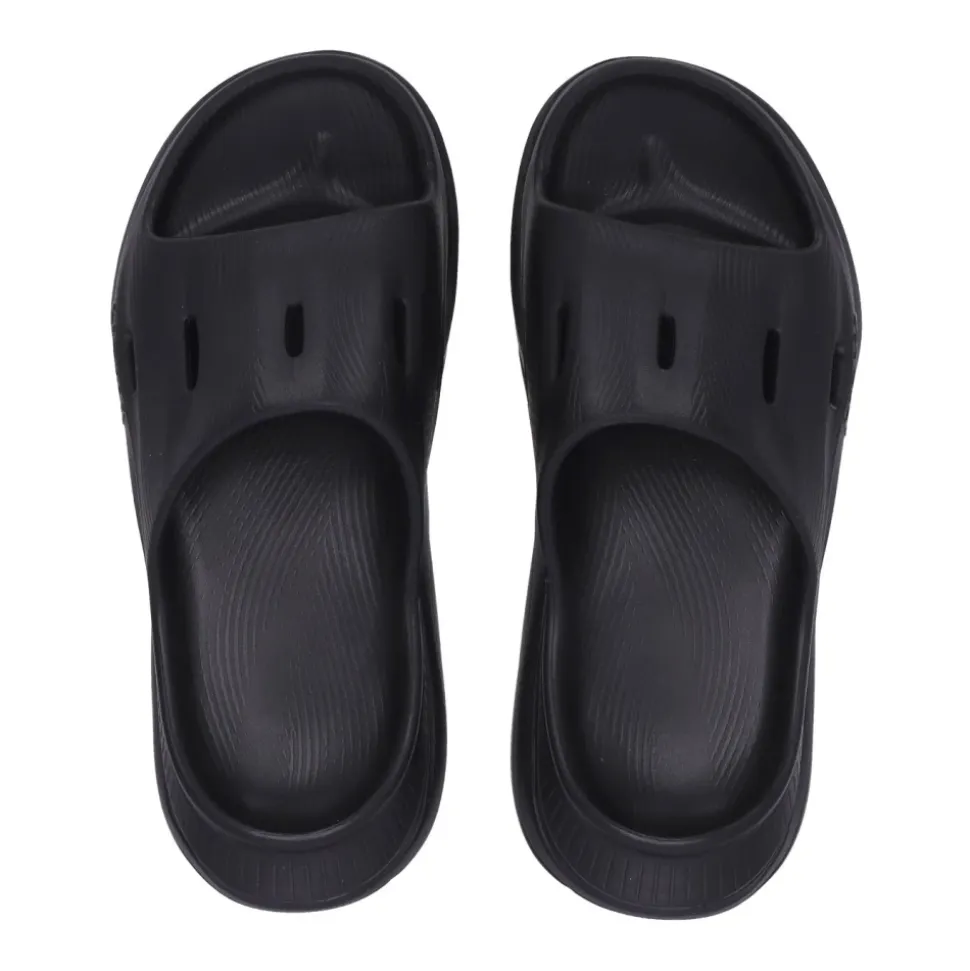 Chanclas de recuperación secado rápido Negras