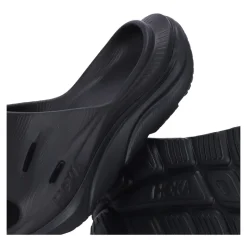 Chanclas de recuperación secado rápido Negras