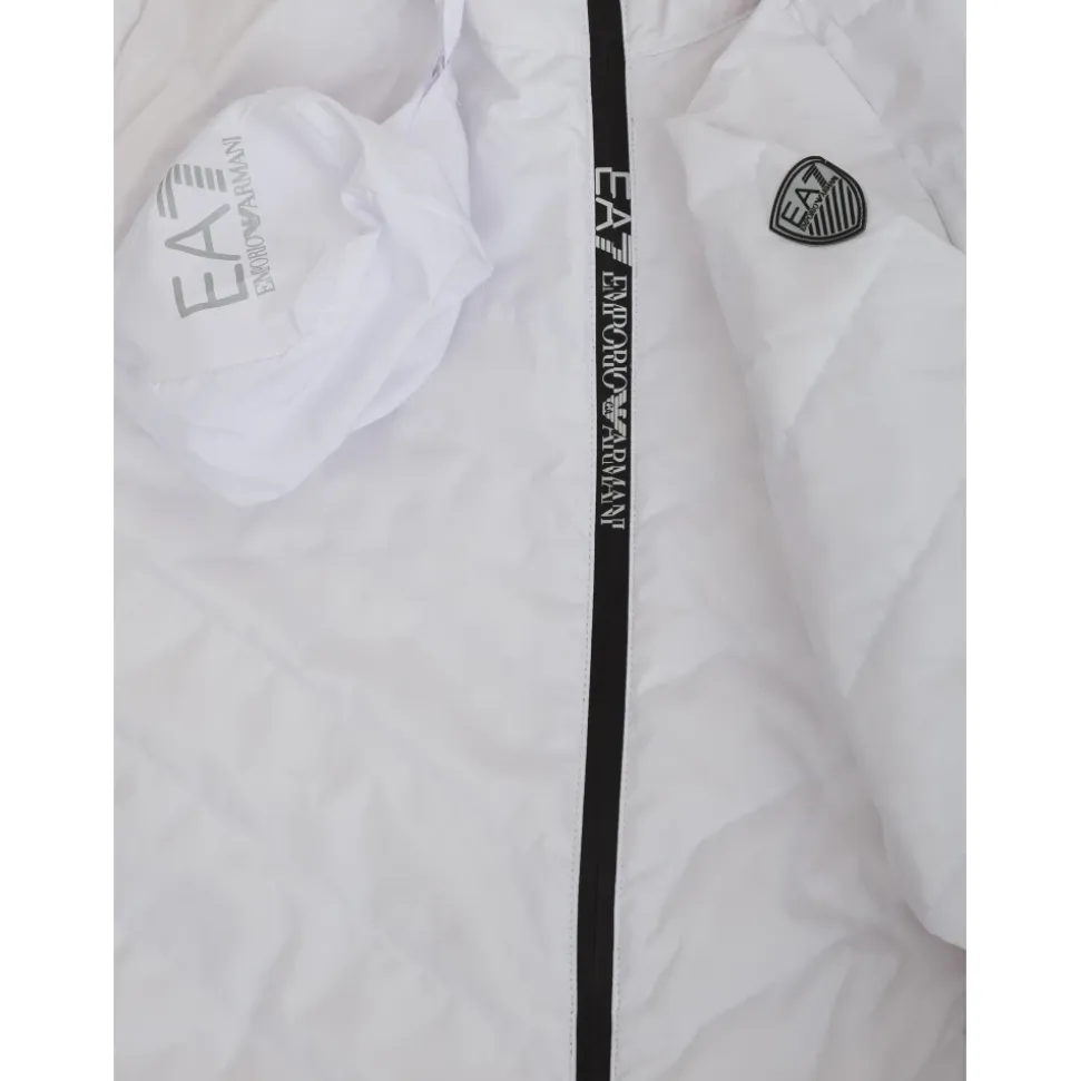 Chaqueta Acolchada con Capucha Empacable Premium Shield