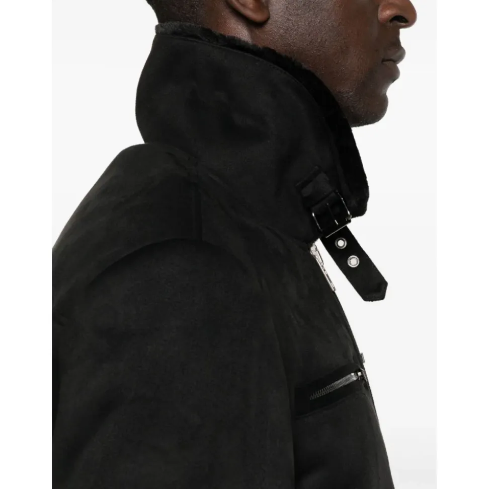 Chaqueta Acolchada con Cuello Suave