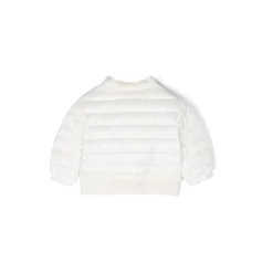 Chaqueta Acolchada con Parche del Logo