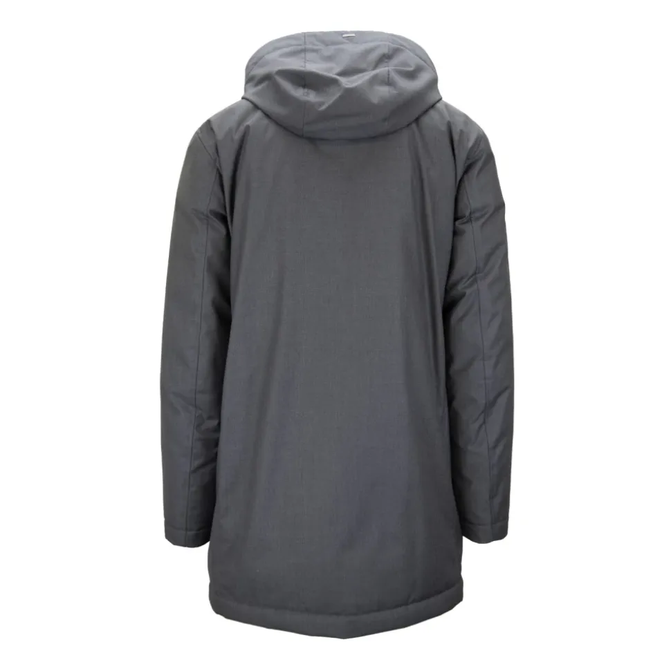 Chaqueta acolchada de hombre con cremallera