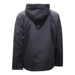 Chaqueta azul con forro de felpa