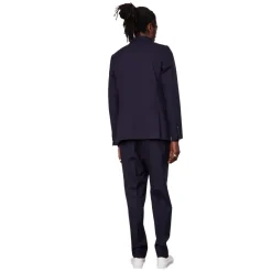 Chaqueta Azul de Lana 3ply