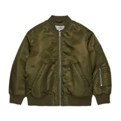 Chaqueta Bomber Acolchada de Twill