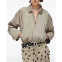 Chaqueta Bomber de Ante
